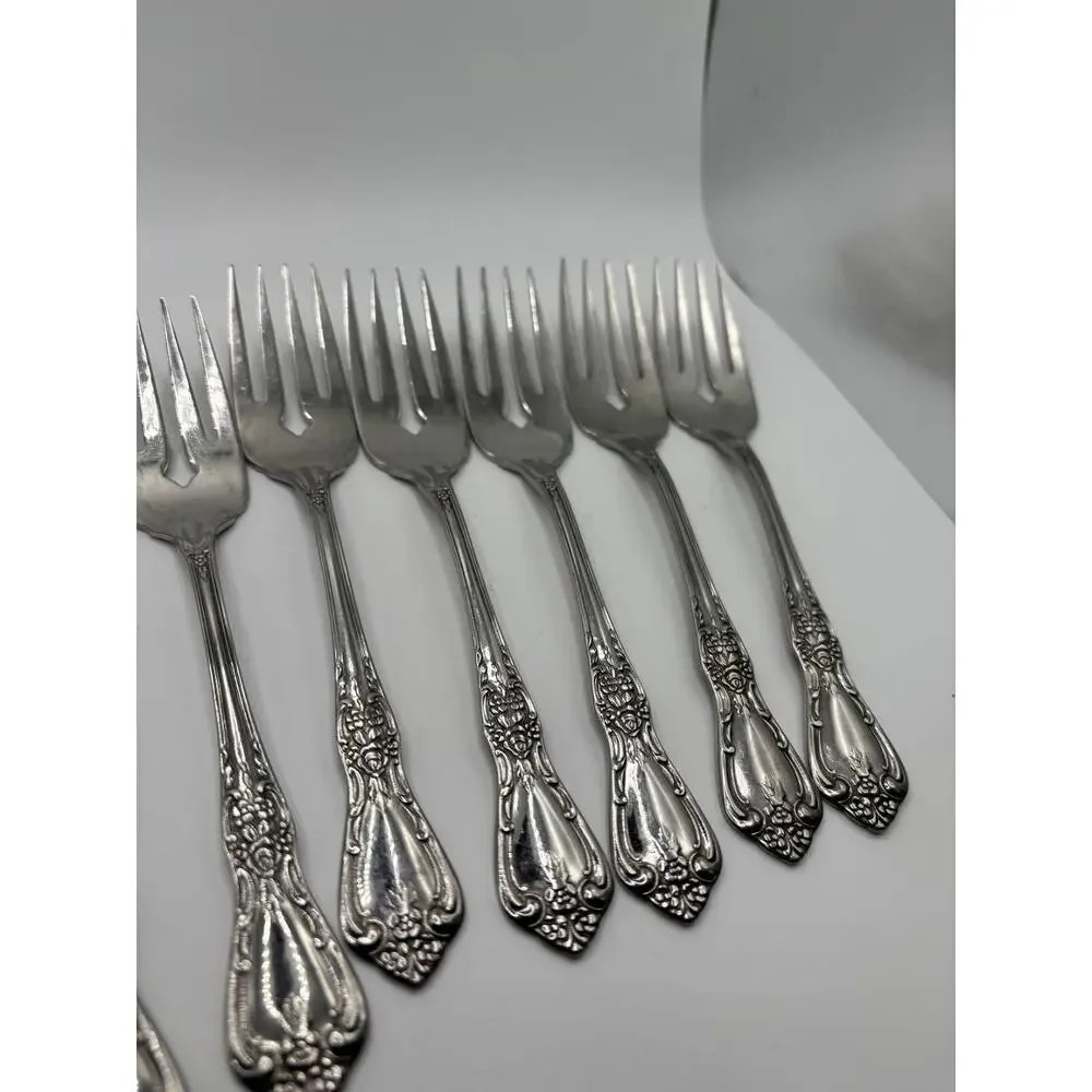 Oneida Mansfield 13 Dinner Forks Stainless Steel